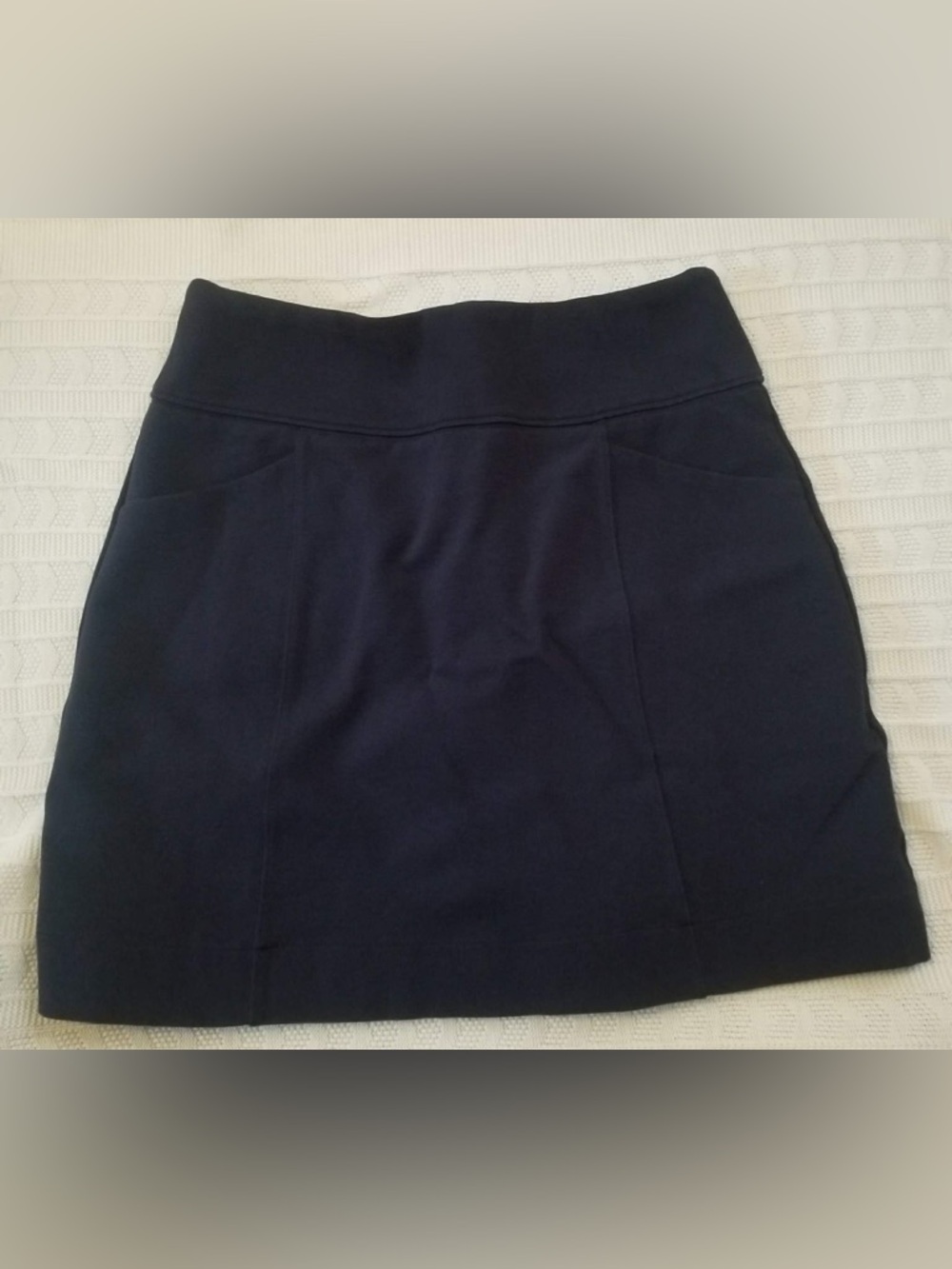 Anthropologie Navy Maeve Skirt